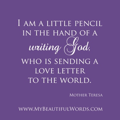 Mother Teresa - Writing God